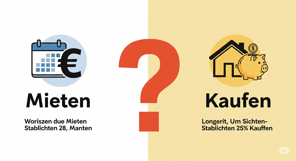Ratgeberfokus - Infografik zum Vergleich der Kosten von Bautrockner mieten versus kaufen