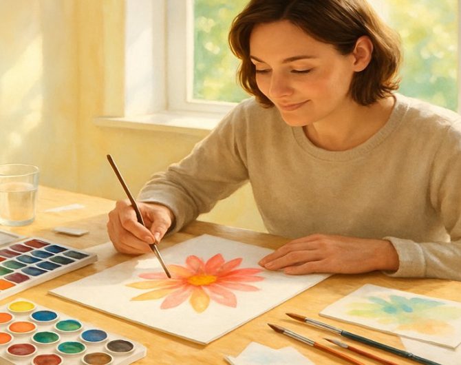 aquarell malen für anfänger