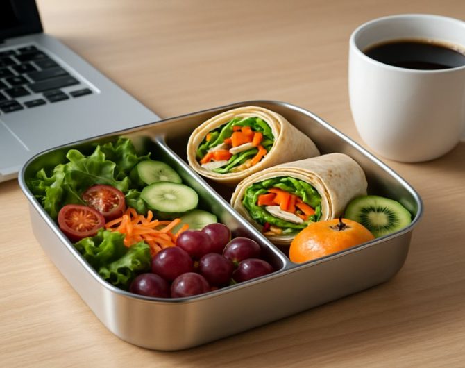 mittagessen zum mitnehmen büro