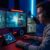 Ein Streamer nutzt eine günstige Stream Deck Alternative auf seinem Tablet.