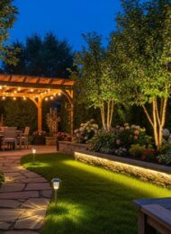 Gartenbeleuchtung Ideen für eine stimmungsvolle Atmosphäre im Grünen