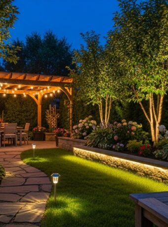 Gartenbeleuchtung Ideen für eine stimmungsvolle Atmosphäre im Grünen