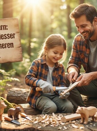 Ratgeberfokus - Schnitzen mit Kindern Warum das richtige Messer der Schlüssel zu sicheren Abenteuern ist